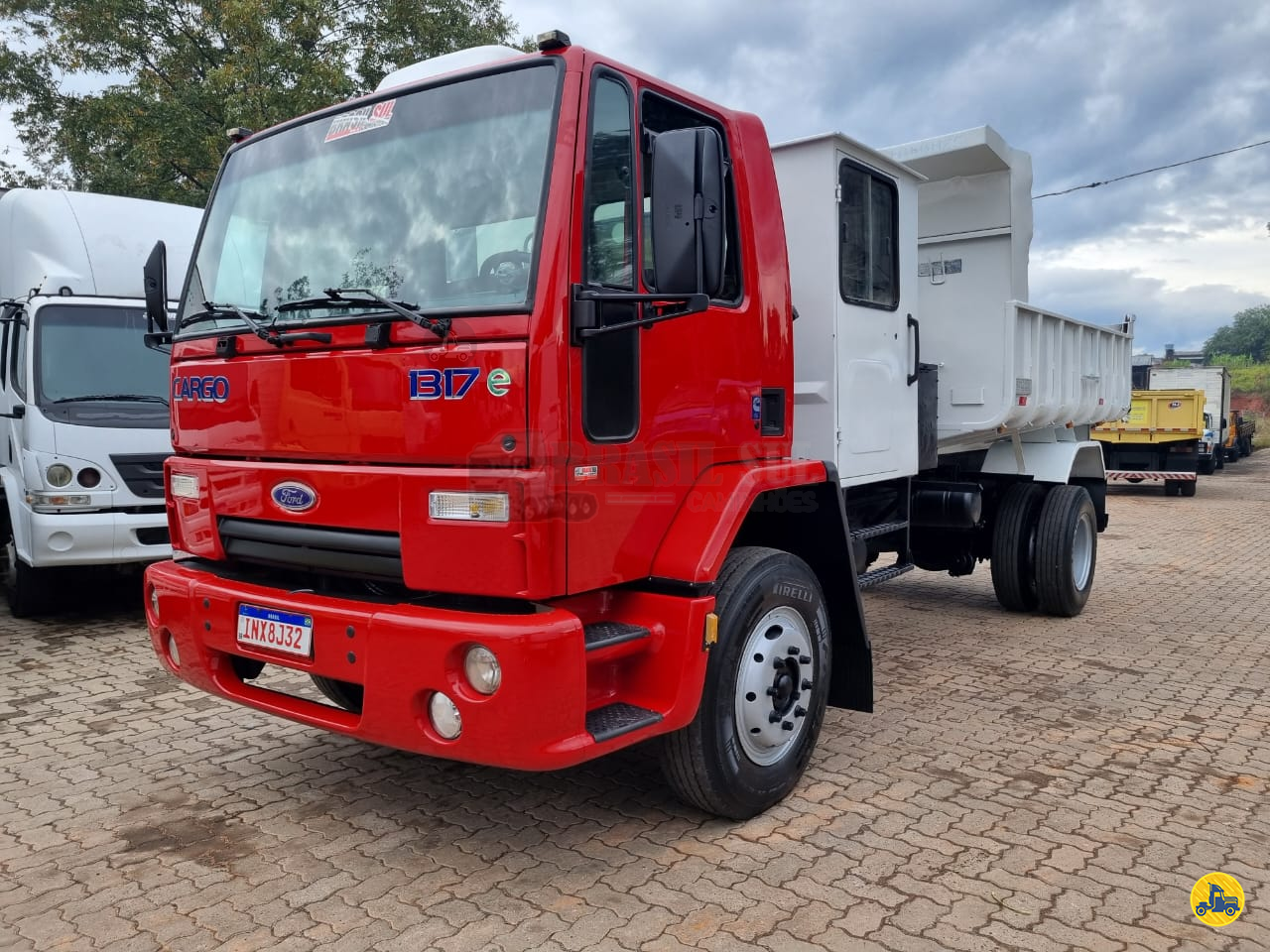 CAMINHAO FORD CARGO 1317 Caçamba Cabine Suplementar Toco 4x2 Brasil Sul Caminhões PORTAO RIO GRANDE DO SUL RS